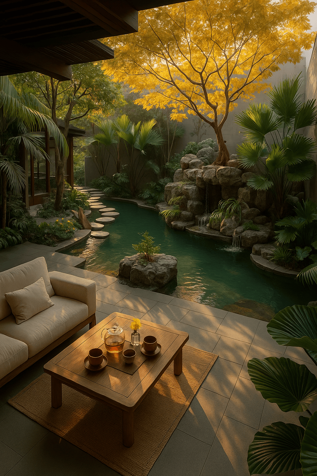 Quiet Little Universe: Rainy Cabin Drift context reference image 2