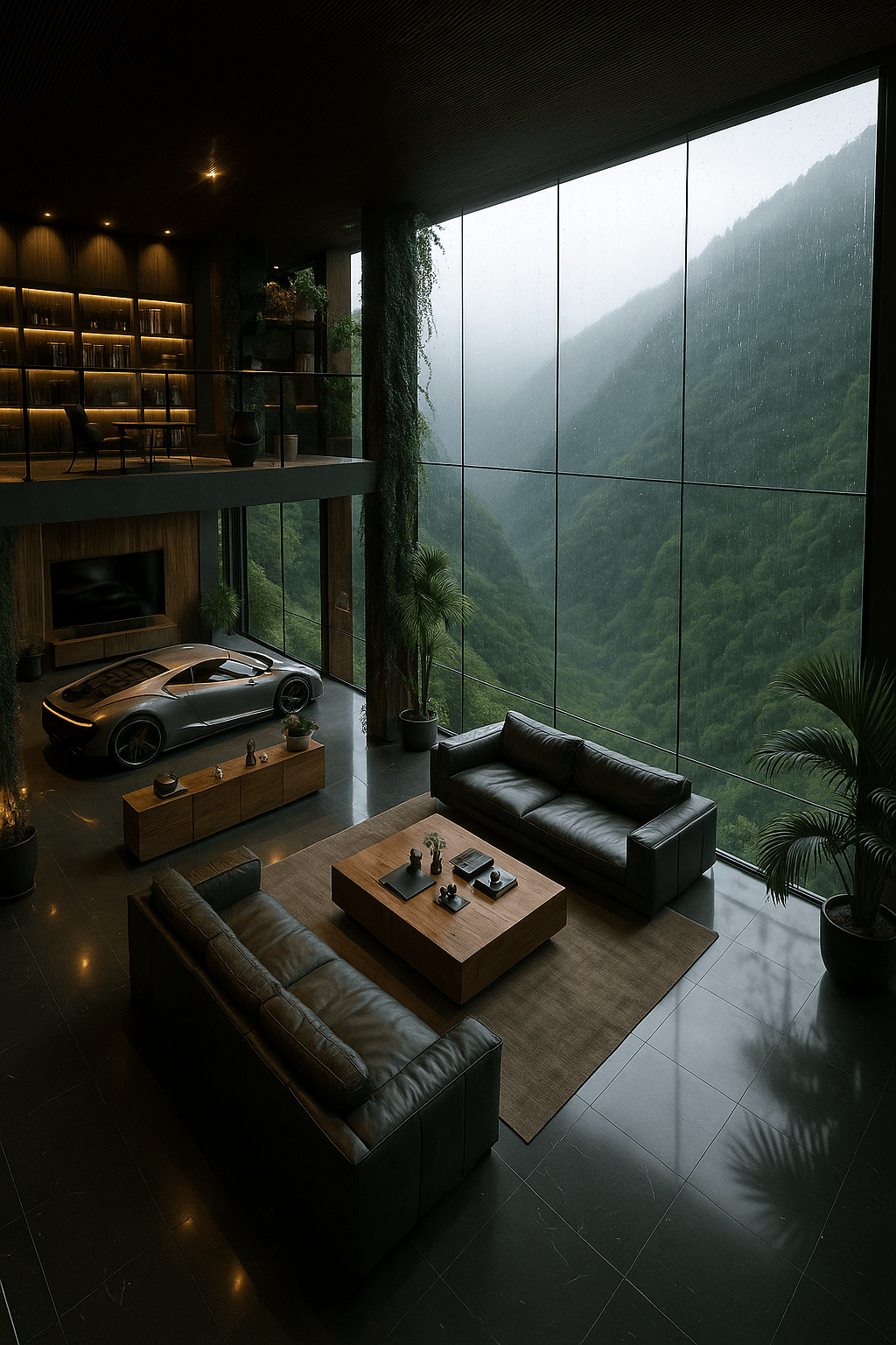 Quiet Little Universe: Rainy Cabin Drift context reference image 3